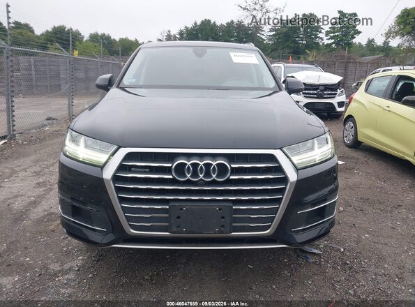 WA1LHAF76HD046740 2017 AUDI Q7 Black ხელსაწყოთა პანელის ხედი
