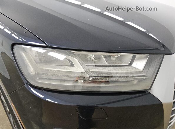 WA1LHAF76JD002713 2018 AUDI Q7 Black 