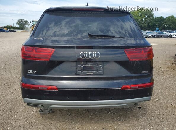 WA1LHAF76JD016840 2018 AUDI Q7 Black Widok z tyłu