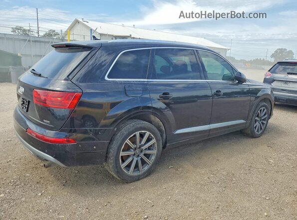 WA1LHAF76JD016840 2018 AUDI Q7 Black Tył prawy