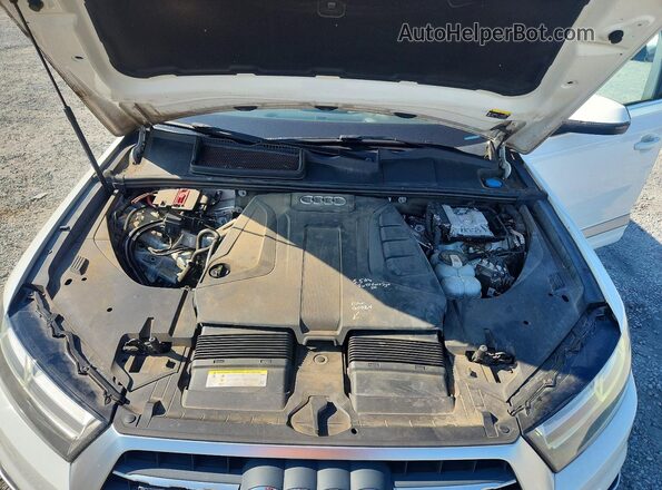 WA1LHAF79KD025811 2019 AUDI Q7 Белый Вид подкапотного пространства