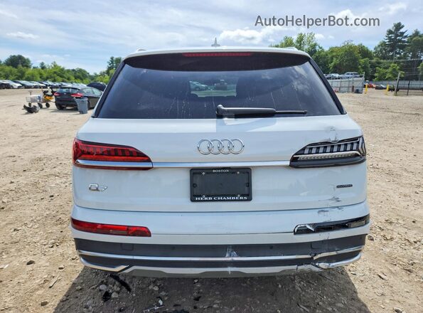 WA1LJAF73MD024001 2021 AUDI Q7 White უკანა ხედი