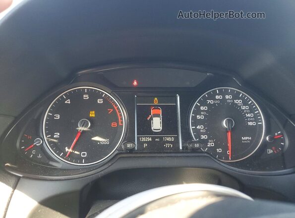 WA1M2AFP3HA044550 2017 AUDI Q5 Black Սարքավորումների վահանակի տեսք