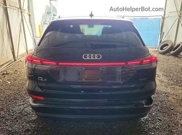 WA1M2AFZ5PP023244 2023 AUDI Q4 Black Հետևի տեսք