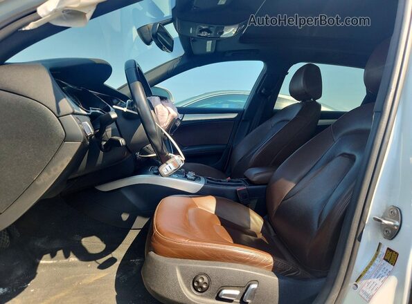 WA1UFAFL6GA014538 2016 AUDI A4 White Front interior view
