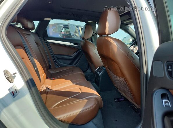 WA1UFAFL6GA014538 2016 AUDI A4 White Rear seats view