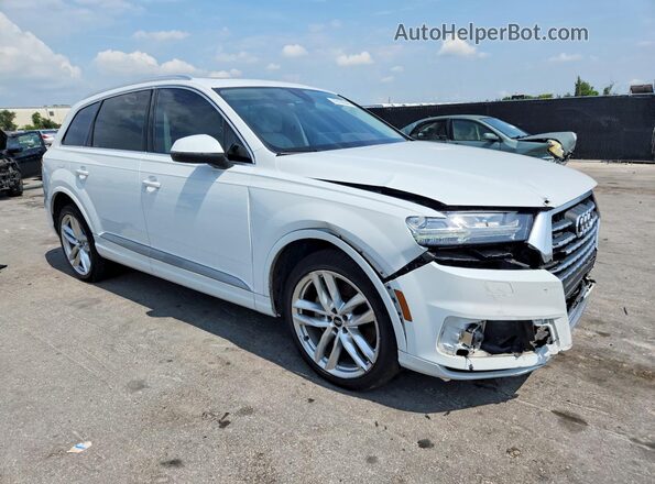 WA1VAAF72JD020140 2018 AUDI Q7 White Przód prawy