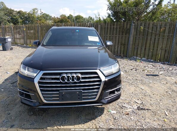 WA1VAAF74HD005519 2017 AUDI Q7 Черный Вид щитка приборов