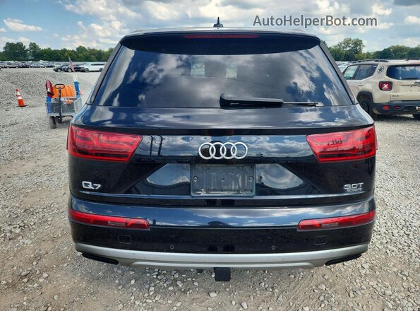 WA1VAAF74HD058334 2017 AUDI Q7 Black Rear view