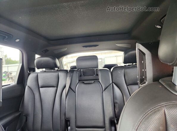 WA1VAAF74HD058334 2017 AUDI Q7 Black Rear seats view