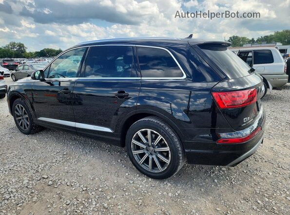 WA1VAAF74HD058334 2017 AUDI Q7 Black Rear left