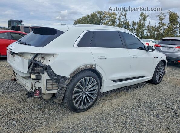 WA1VAAGE1KB025002 2019 AUDI E-TRON Белый Задняя правая четверть