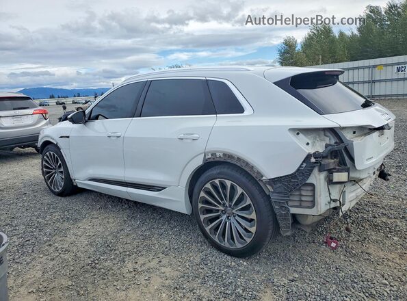 WA1VAAGE1KB025002 2019 AUDI E-TRON Белый Задняя левая четверть