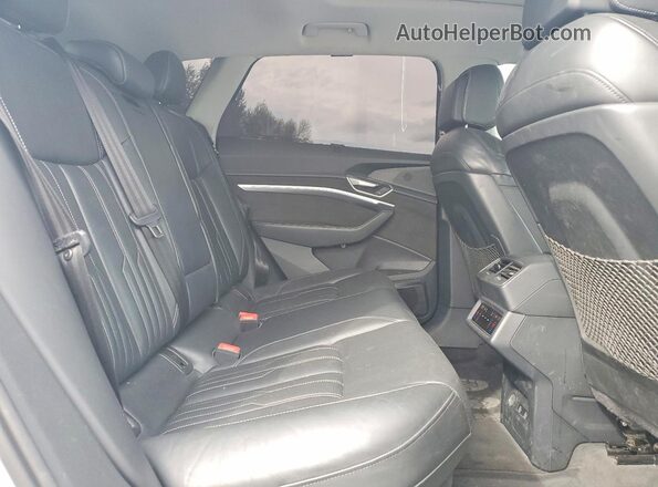 WA1VAAGE1KB025002 2019 AUDI E-TRON Белый Вид задней части салона
