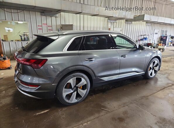 WA1VAAGE9KB007489 2019 AUDI E-TRON Silver Rear right