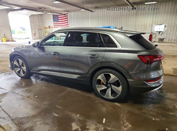 WA1VAAGE9KB007489 2019 AUDI E-TRON Silver Rear left