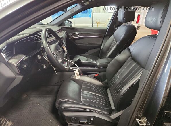 WA1VAAGE9KB007489 2019 AUDI E-TRON Silver Front interior view