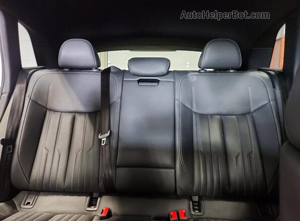 WA1VAAGE9KB007489 2019 AUDI E-TRON Silver Rear seats view