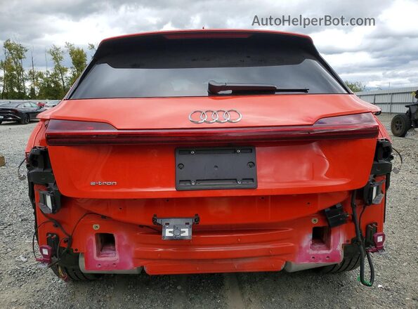 WA1VABGE3KB009955 2019 AUDI E-TRON Red Հետևի տեսք