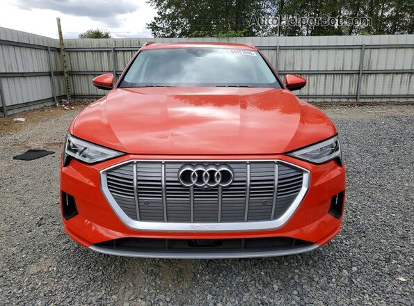 WA1VABGE3KB009955 2019 AUDI E-TRON Red Դիմացի տեսք