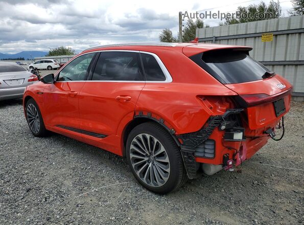 WA1VABGE3KB009955 2019 AUDI E-TRON Red Հետևի ձախ