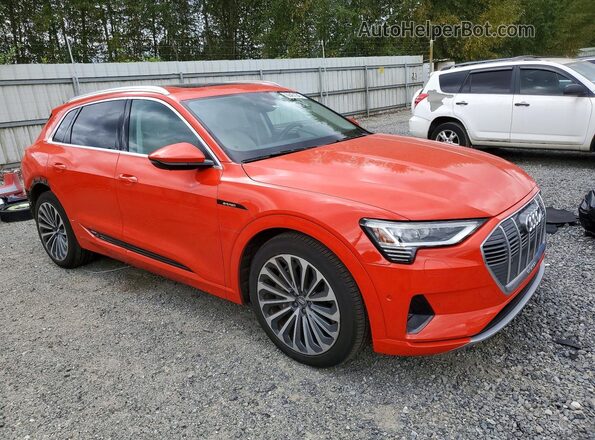 WA1VABGE3KB009955 2019 AUDI E-TRON Red Առջևի աջ