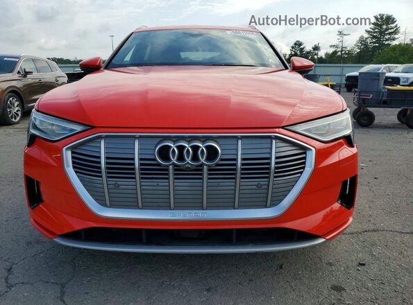 WA1VABGE4KB009821 2019 AUDI E-TRON Красный Вид спереди