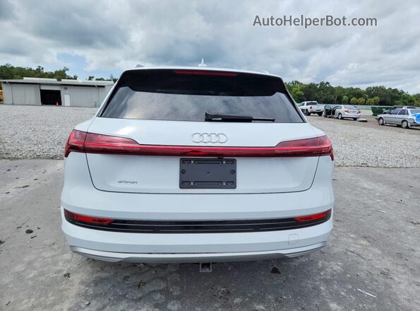 WA1VABGE9KB019129 2019 AUDI E-TRON White უკანა ხედი