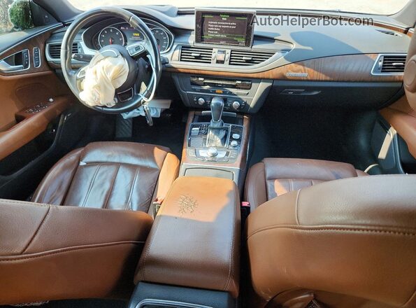 WAU2GAFC4GN067089 2016 AUDI A7 Black Вид панелі приладів