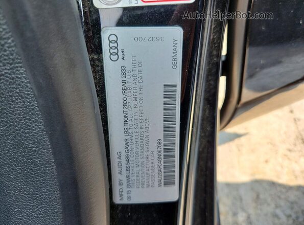 WAU2GAFC4GN067089 2016 AUDI A7 Black Вид підкапотного простору