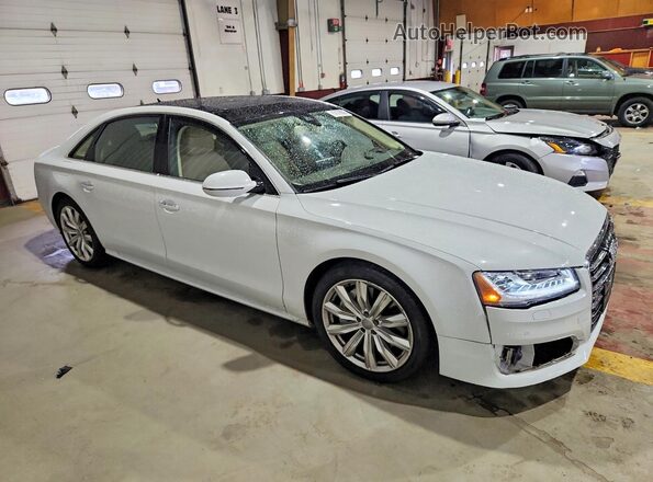 WAU44AFD6HN018052 2017 AUDI A8 White წინა მარჯვენა