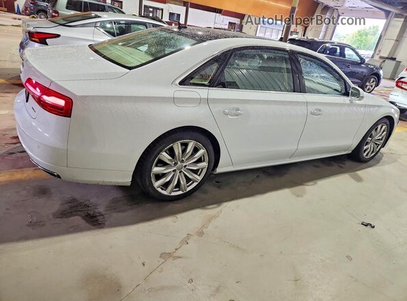 WAU44AFD6HN018052 2017 AUDI A8 White უკანა მარჯვენა