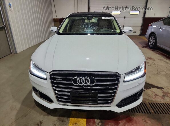 WAU44AFD6HN018052 2017 AUDI A8 White წინა ხედი