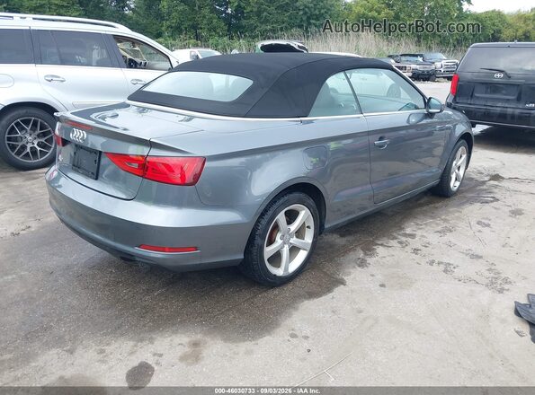 WAU67LFF0G1105187 2016 AUDI A3 Gray Trasero derecho