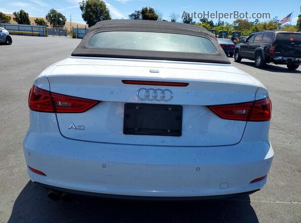 WAU67LFFXG1077933 2016 AUDI A3 White Vista trasera