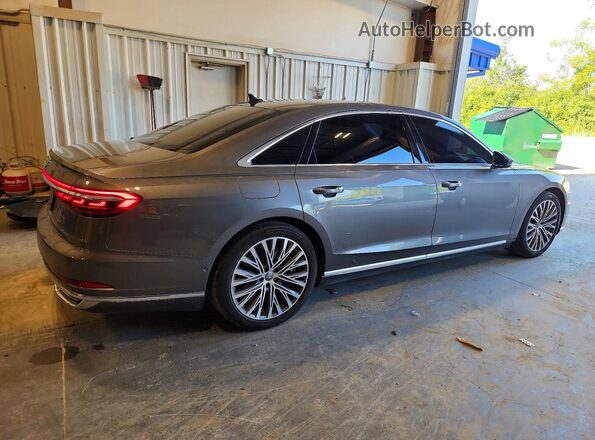 WAU8DAF85KN019138 2019 AUDI A8 Gray Задня права чверть