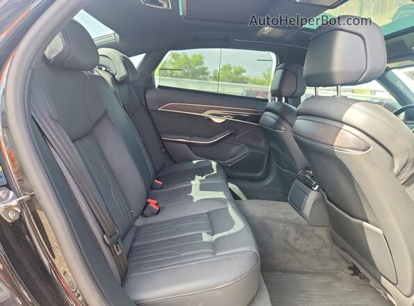 WAU8DAF8XKN019037 2019 AUDI A8 Черный Вид задних сидений