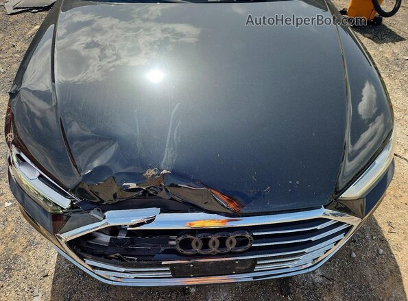 WAU8DAF8XKN019037 2019 AUDI A8 Черный Вид задней части салона