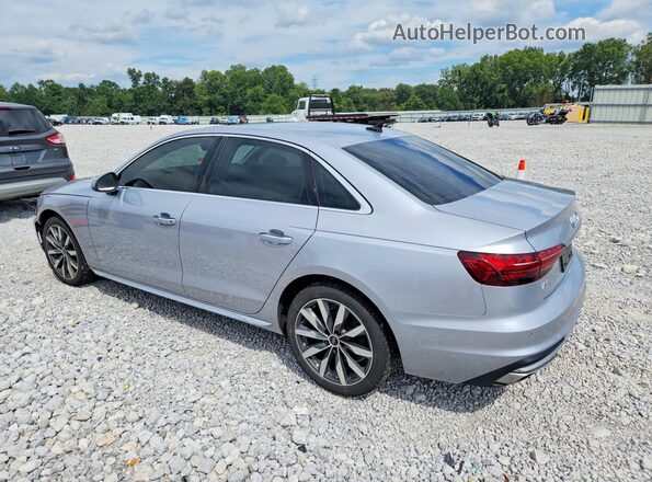 WAUABAF45MA042594 2021 AUDI A4 Серебряный Задняя левая четверть