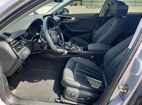 WAUABAF45MA042594 2021 AUDI A4 Серебряный Вид салона спереди