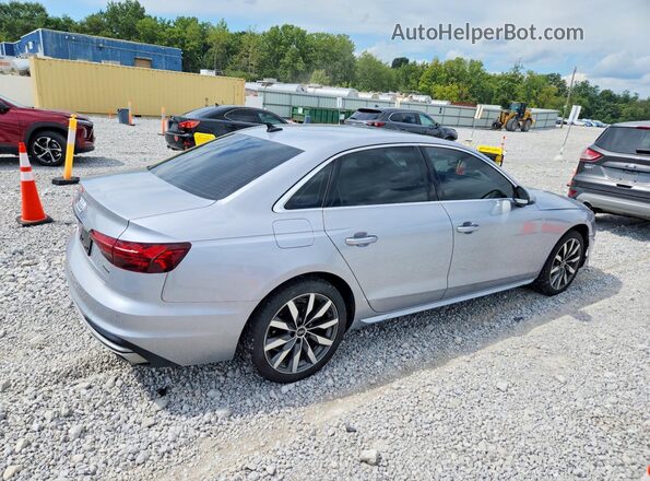 WAUABAF45MA042594 2021 AUDI A4 Серебряный Задняя правая четверть