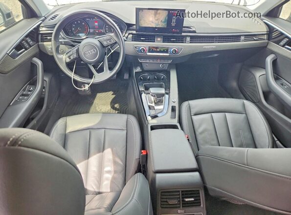 WAUABAF45MA042594 2021 AUDI A4 Серебряный Вид панели приборов