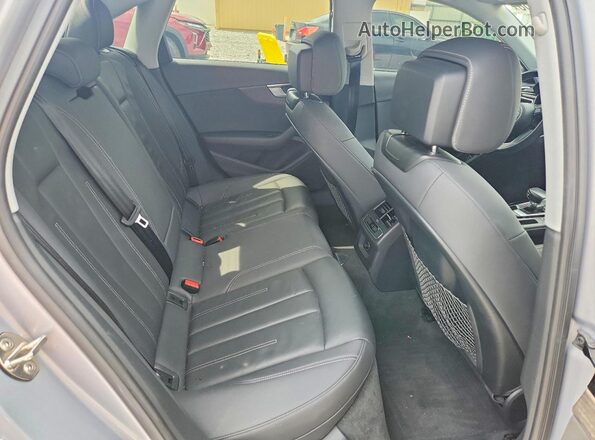 WAUABAF45MA042594 2021 AUDI A4 Серебряный Вид задних сидений