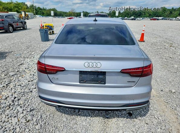 WAUABAF45MA042594 2021 AUDI A4 Серебряный Вид сзади