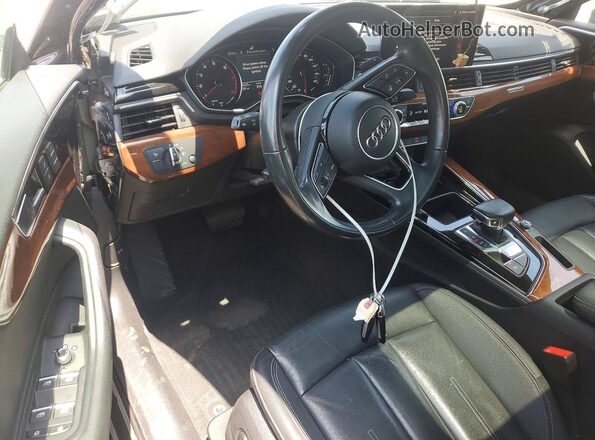WAUABCF52NA028366 2022 AUDI A5 Gray Առջևի վահանակի տեսք