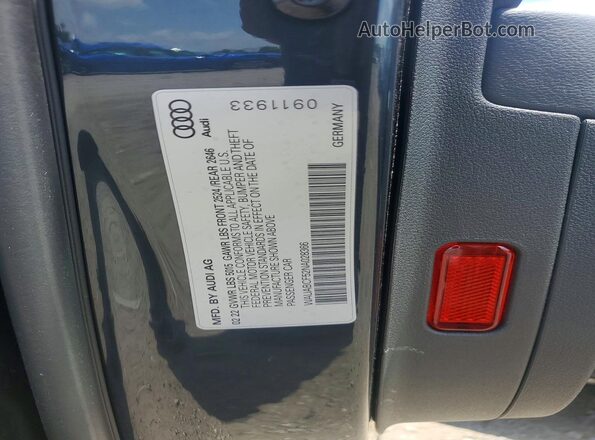 WAUABCF52NA028366 2022 AUDI A5 Gray Շարժիչի բաժամունքի տեսք