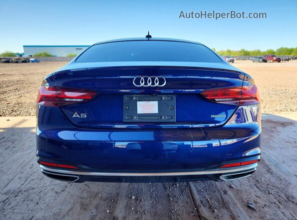WAUABCF59PA021417 2023 AUDI A5 Blue Հետևի տեսք
