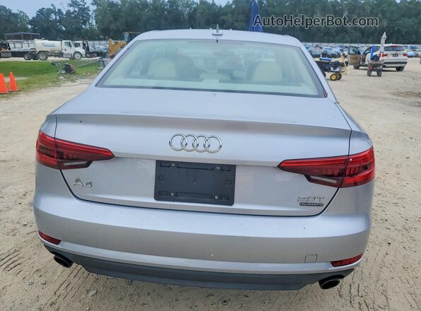 WAUANAF42HN024429 2017 AUDI A4 Серебряный Вид сзади