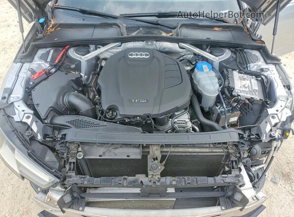 WAUANAF42HN024429 2017 AUDI A4 Серебряный Вид задней части салона