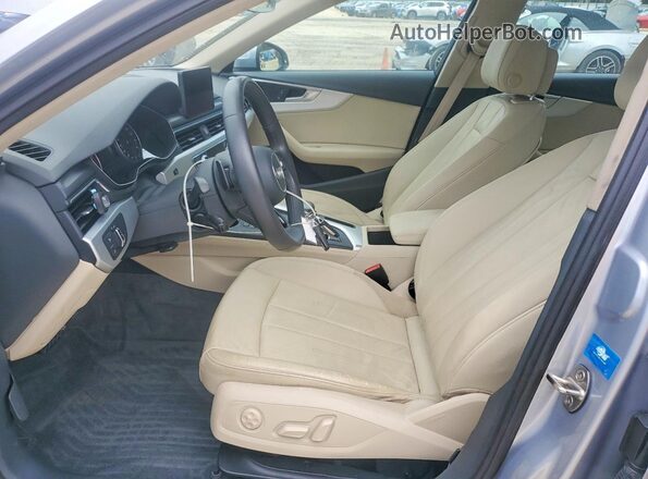 WAUANAF42HN024429 2017 AUDI A4 Серебряный Вид салона спереди